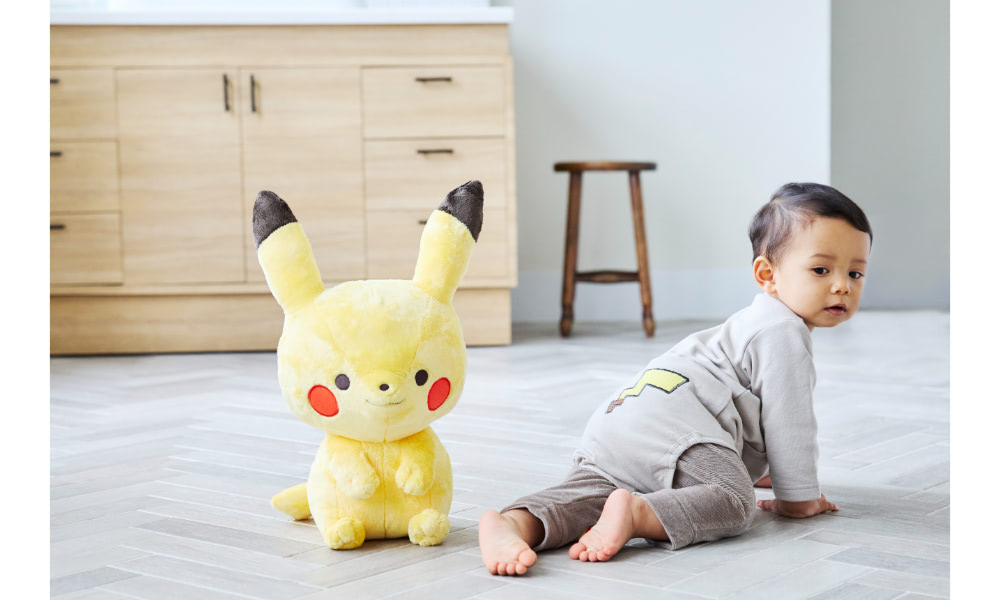 モンポケ ピカチュウ ぬいぐるみ だっこサイズ