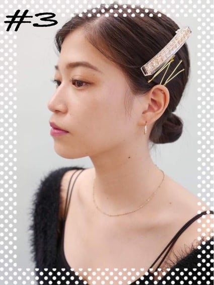 ヘアアクセ　アレンジ