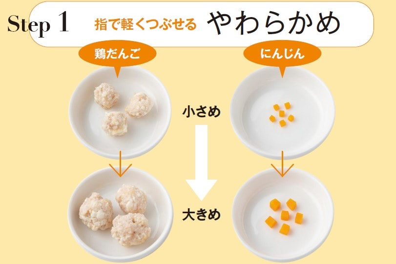 離乳食　かたさ