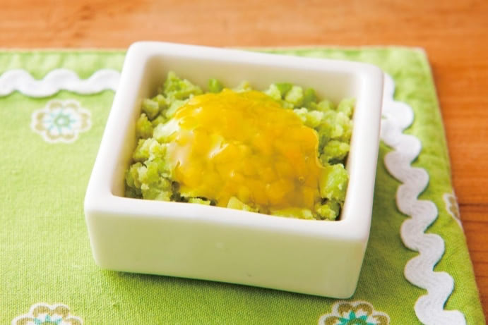 そら豆　離乳食