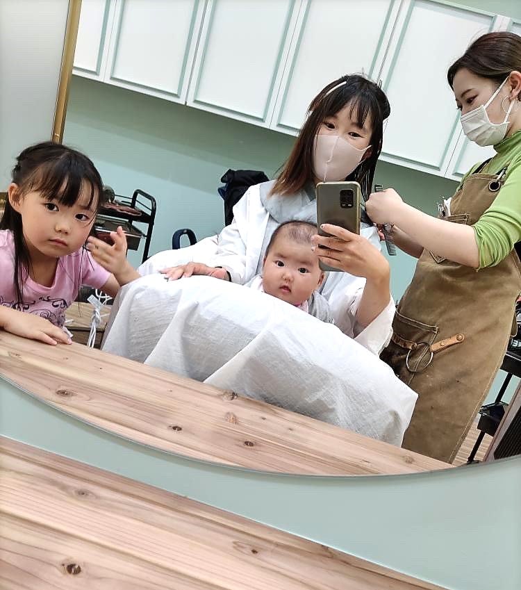 美容院　ママ