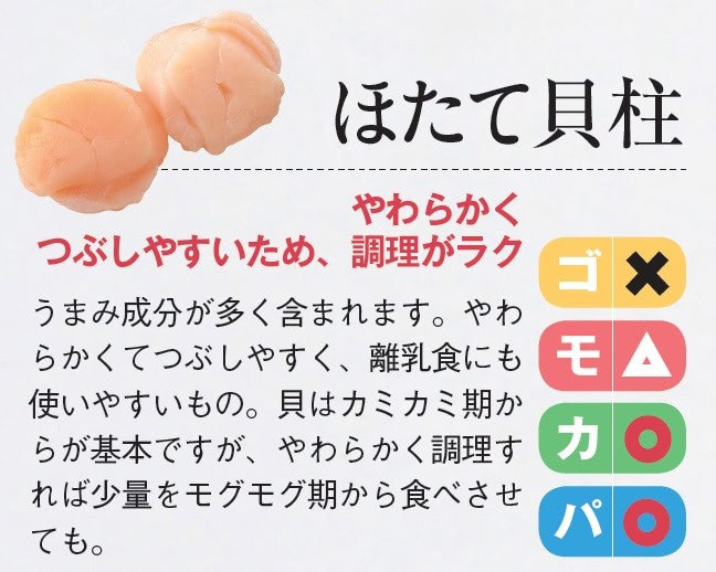 ほたて貝柱