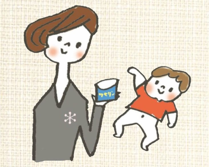 便秘　ワセリン