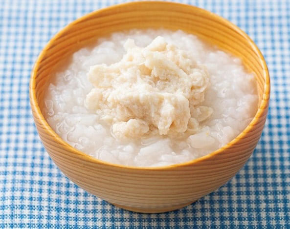 離乳食メニュー　かぶ　鶏ささみ