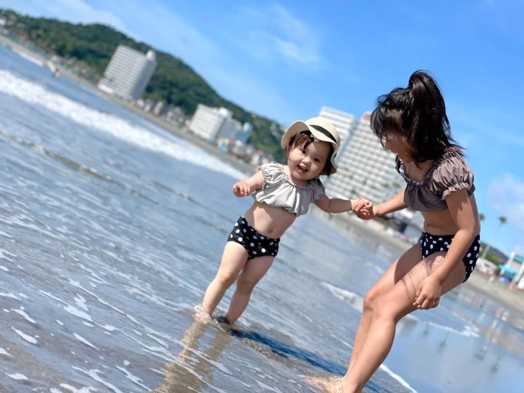 おそろ　水着