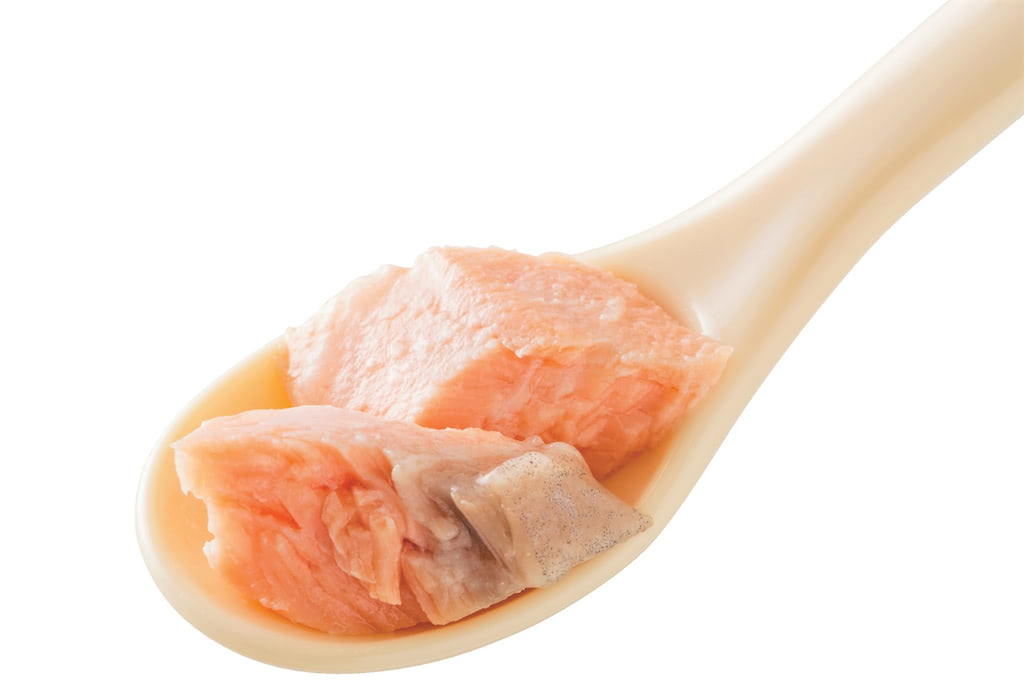 離乳食　鮭