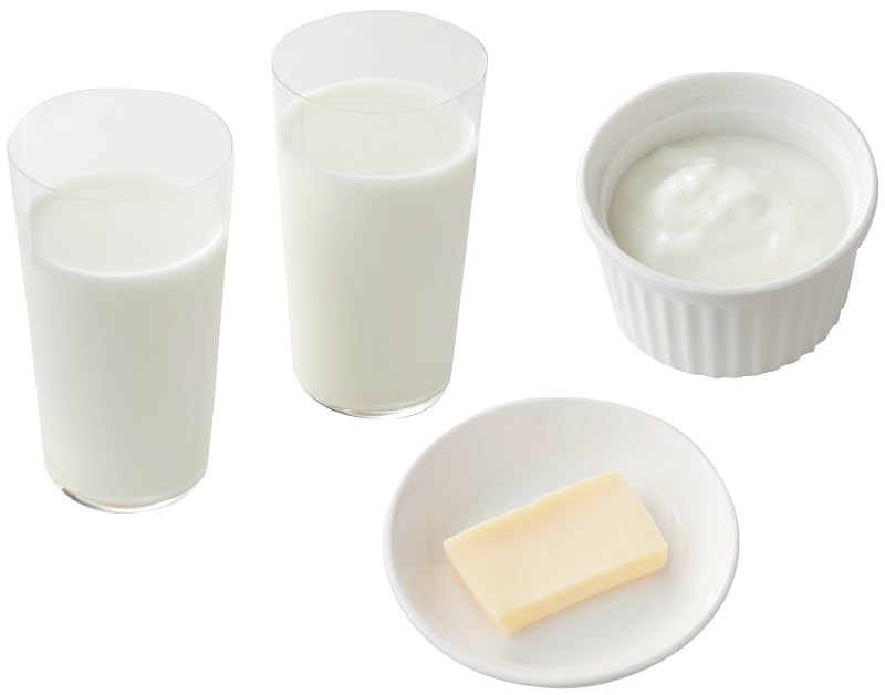 3歳　乳製品