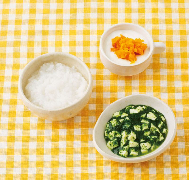 離乳食中期（生後7～8ヶ月ごろ）のおすすめの献立