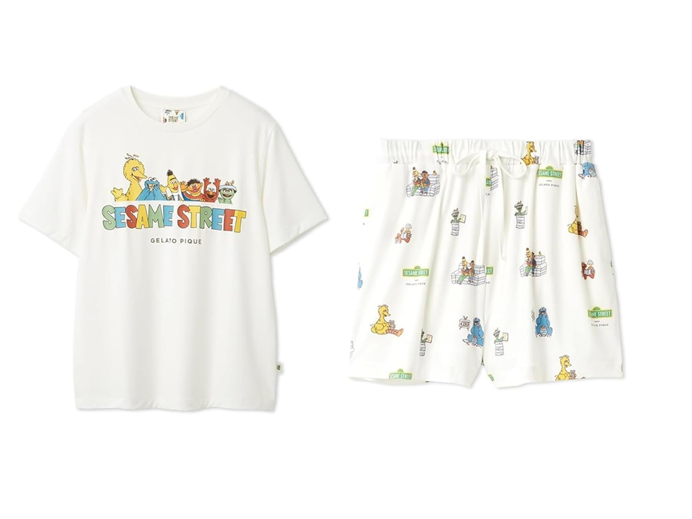 【gelato pique(ジェラート ピケ)】ワンポイントTシャツ＆ショートパンツ