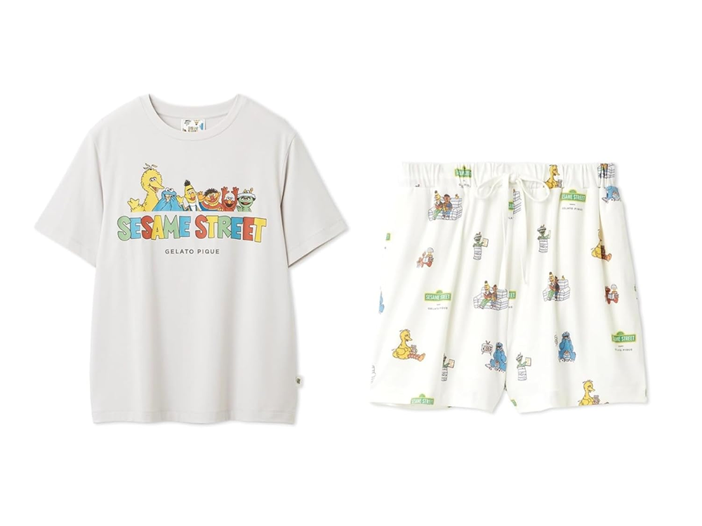 【gelato pique(ジェラート ピケ)】ワンポイントTシャツ＆ショートパンツ
