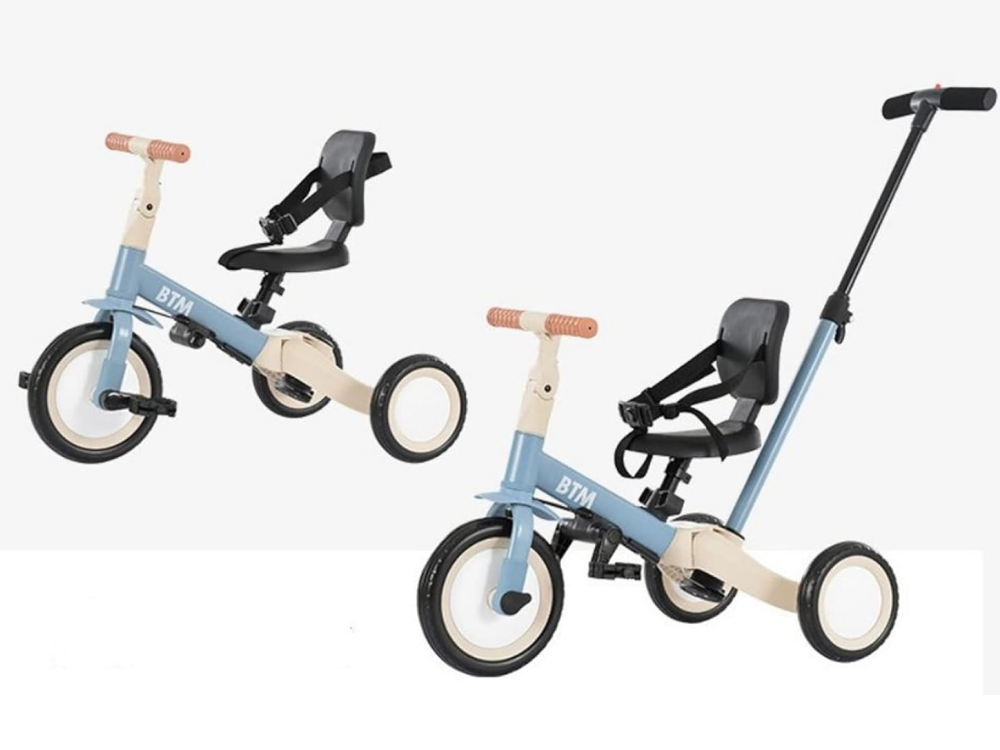 【BTM】1台5役!軽量子ども用の三輪車