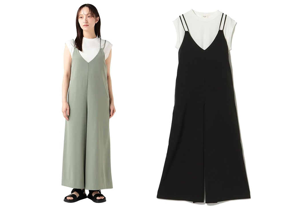 【BEAMS HEART】オーバーオール フレンチ プルオーバー