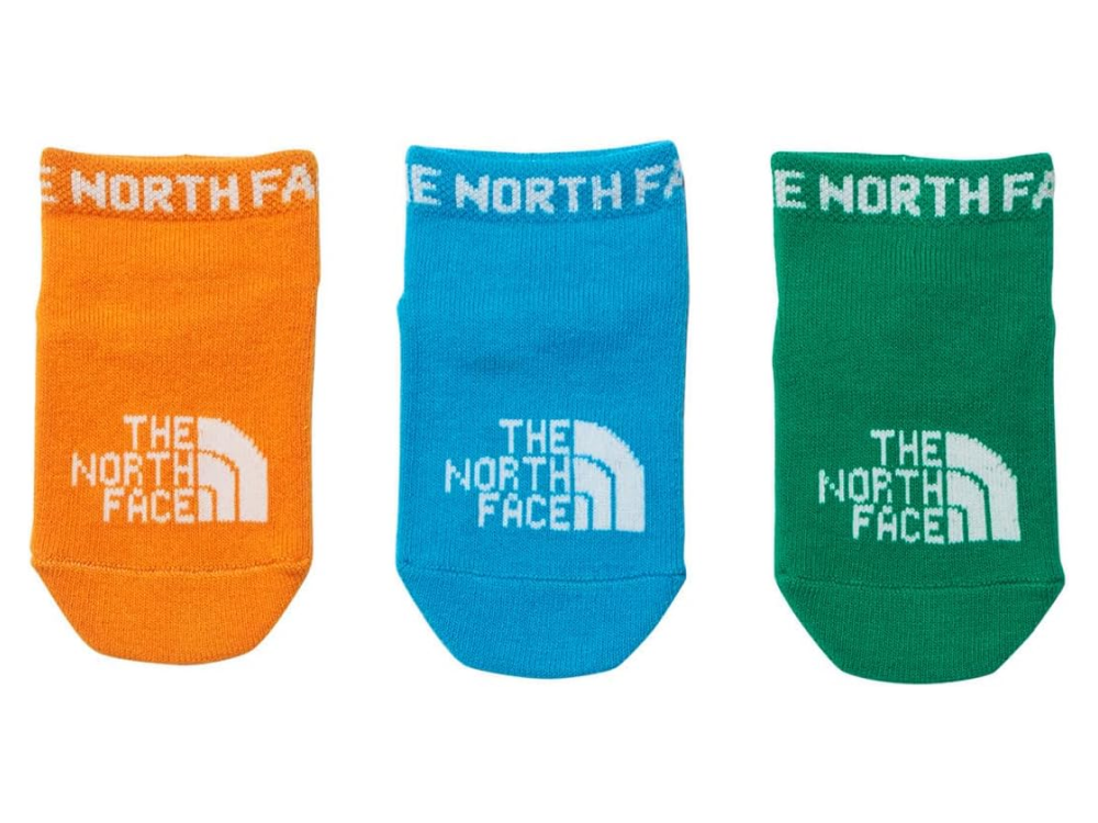 【THE NORTH FACE】3P ユニセックスベビーソックス