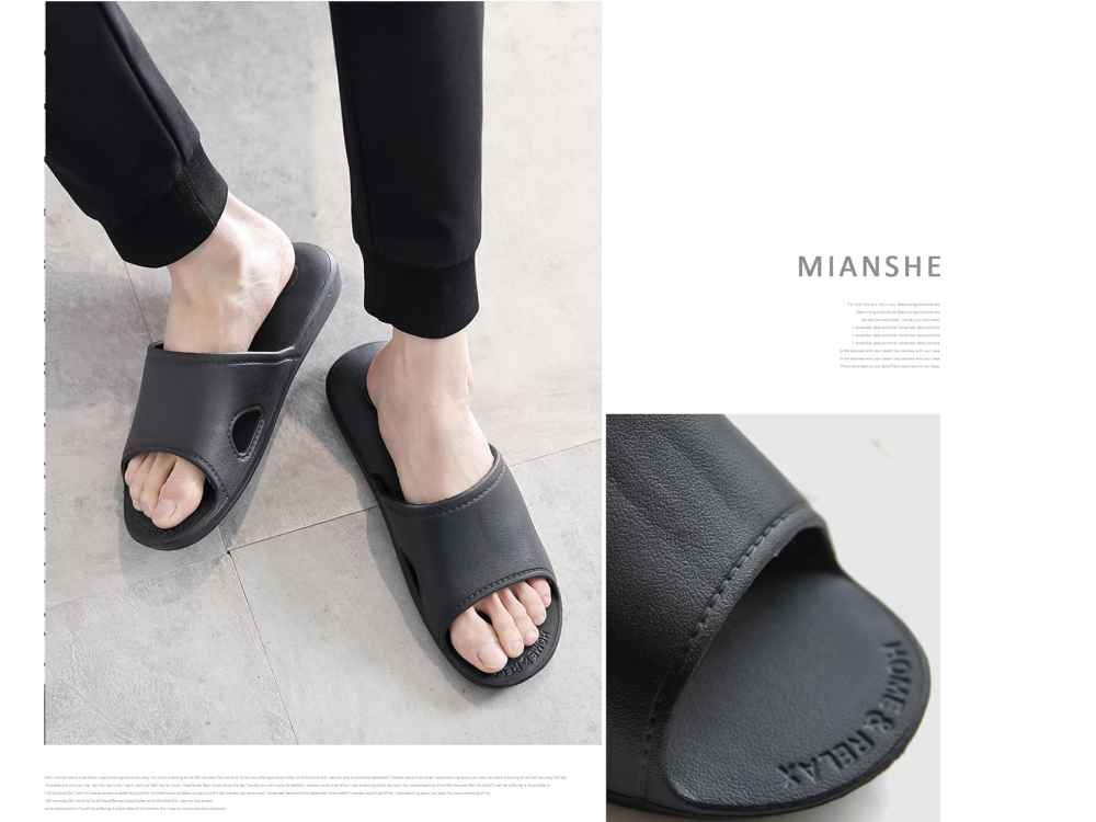 mianshe 北欧超軽量サンダルスリッパ