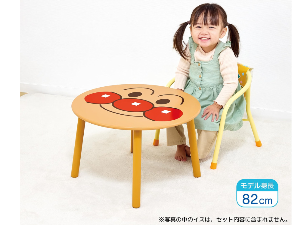 アンパンマン 顔テーブル