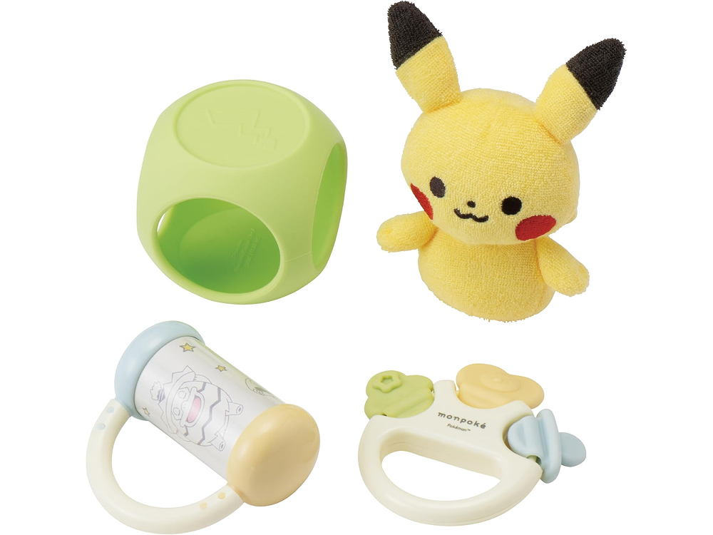 【トイローヤル】モンポケ ラトルセット ピカチュウ