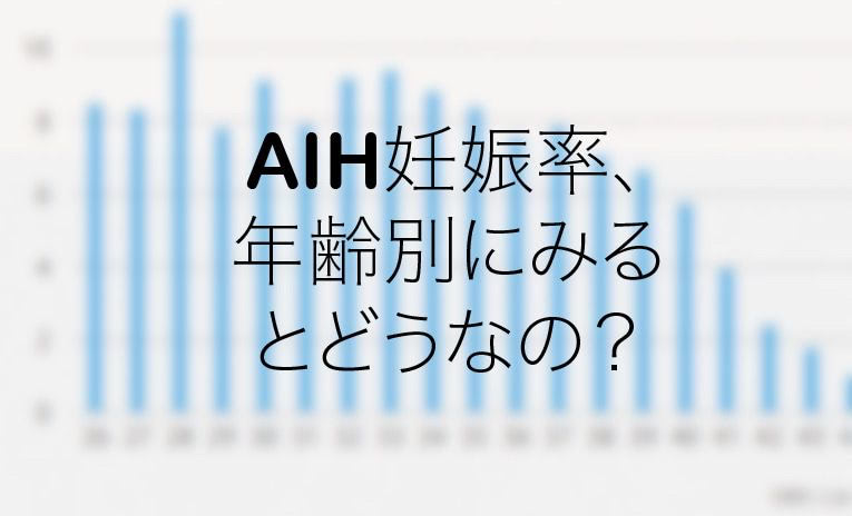 【人工授精で妊娠という選択肢】AIH年齢別妊娠率&ステップアップの目安が知りたい!