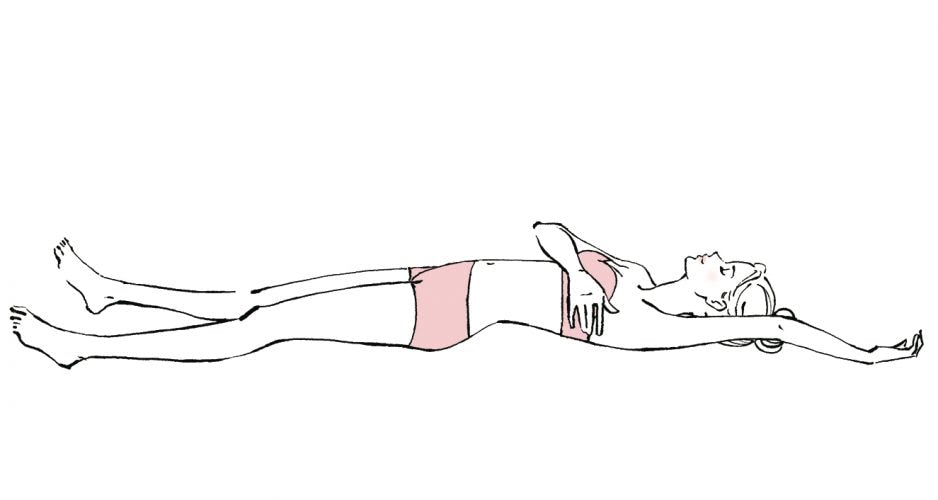 【寝たまま３分】セックスの体位を元したヨガ？！胸まわりのマッサージ「うぐいすの谷渡り」にトライ！