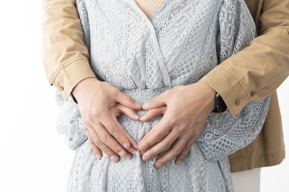 妊娠中の女性