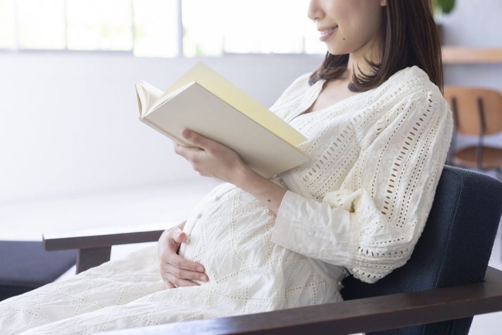 妊娠中の女性