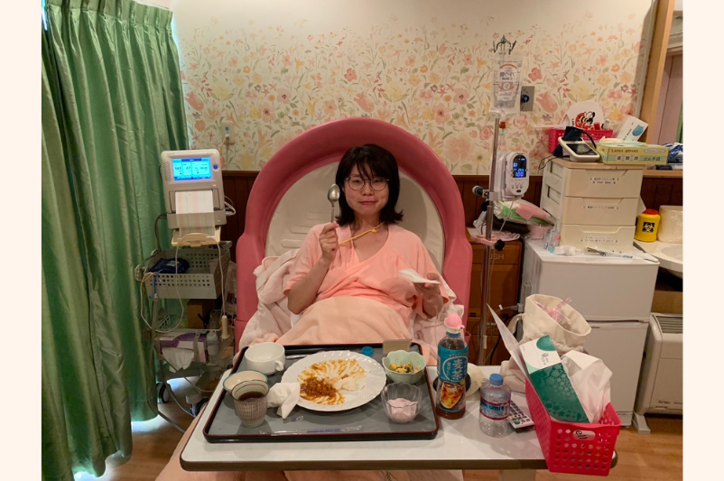 山﨑ケイさん　出産