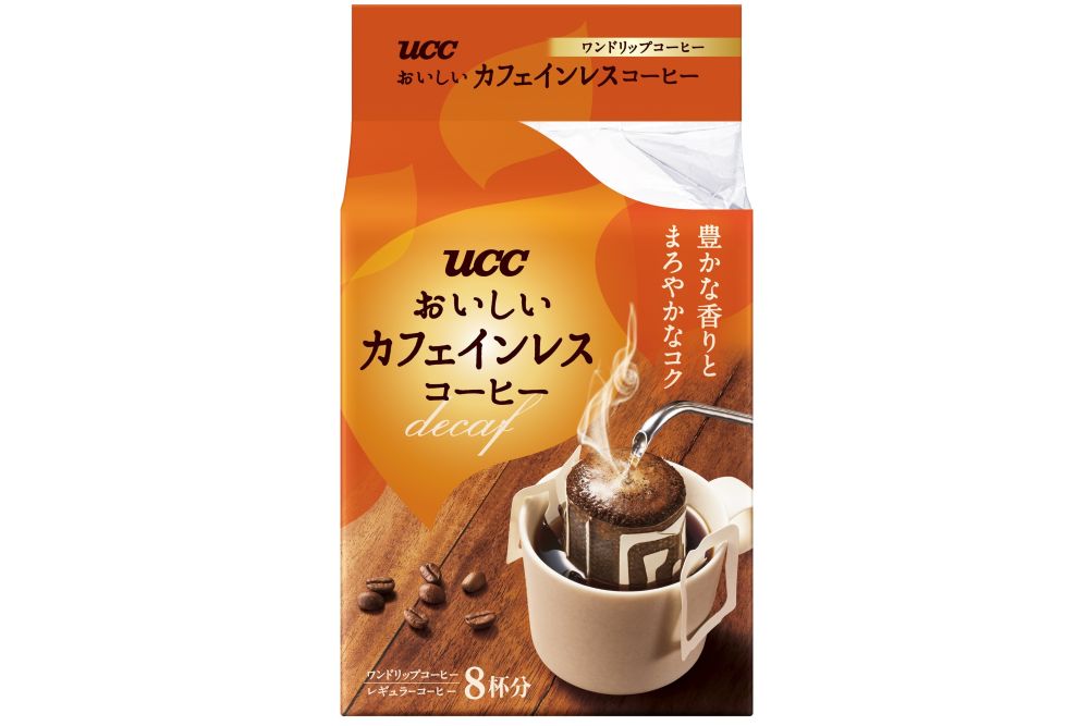 おいしいカフェインレスコーヒー ワンドリップコーヒー ８杯