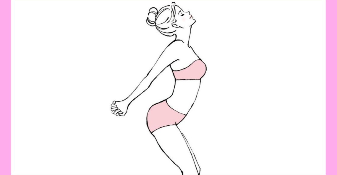 セックスの体位がヒントに♡朝におすすめ「背中引き締め」エクササイズ【48手ヨガ】