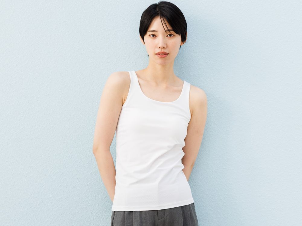 〈プレゼント〉24時間涼しい！新感覚インナー【SHIELDÉ（シルデ）】カップ付タンクトップを5名様に