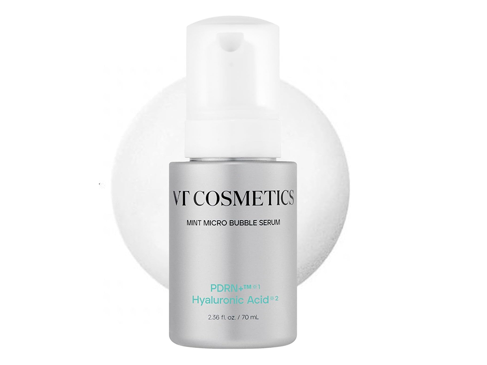 VT COSMETICS PDRN+ヒアルロン酸 ミントマイクロバブルセラム