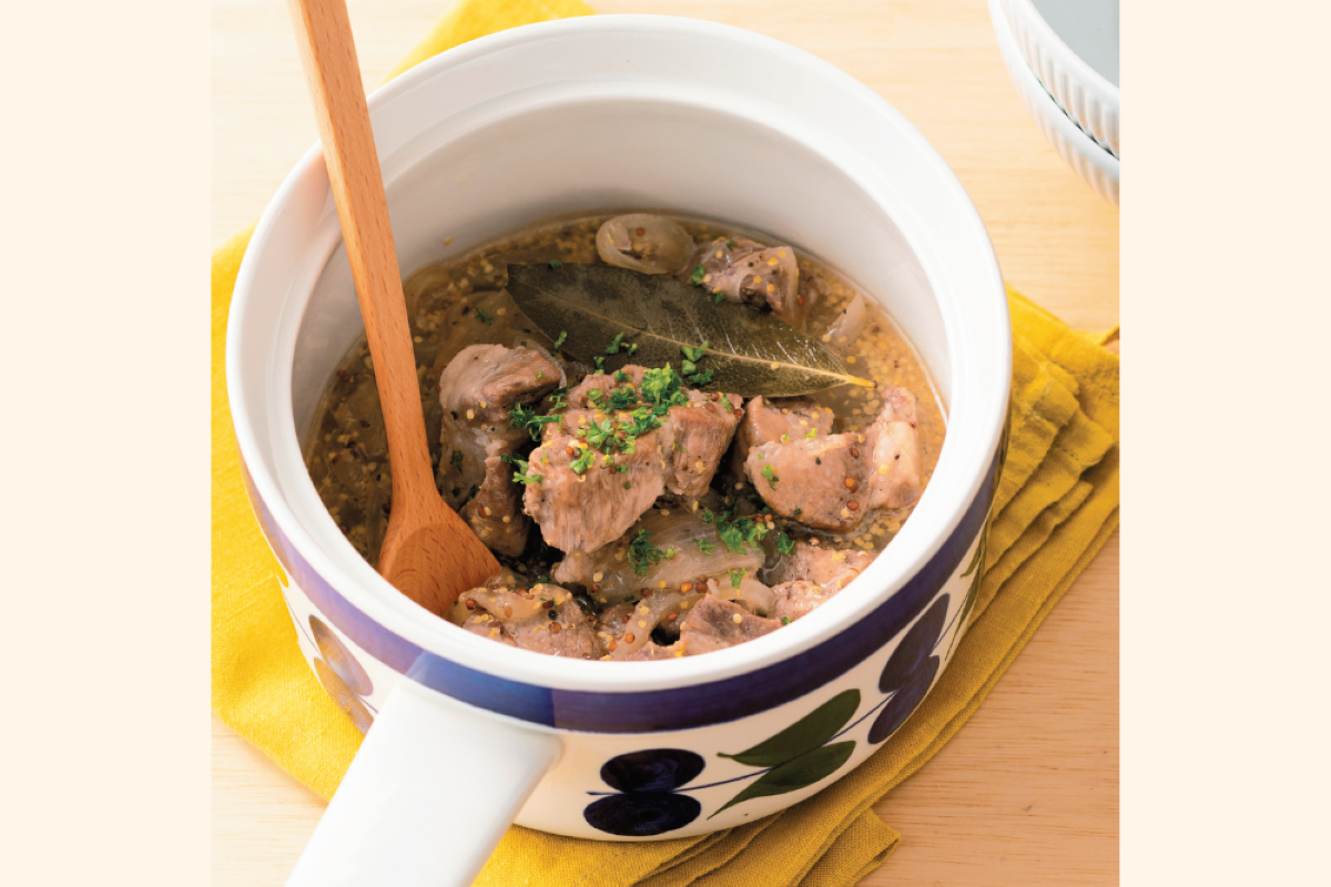 【腸活レシピ】ビネガーが腸にも疲れにも効く！〈豚肉のビネガー煮〉