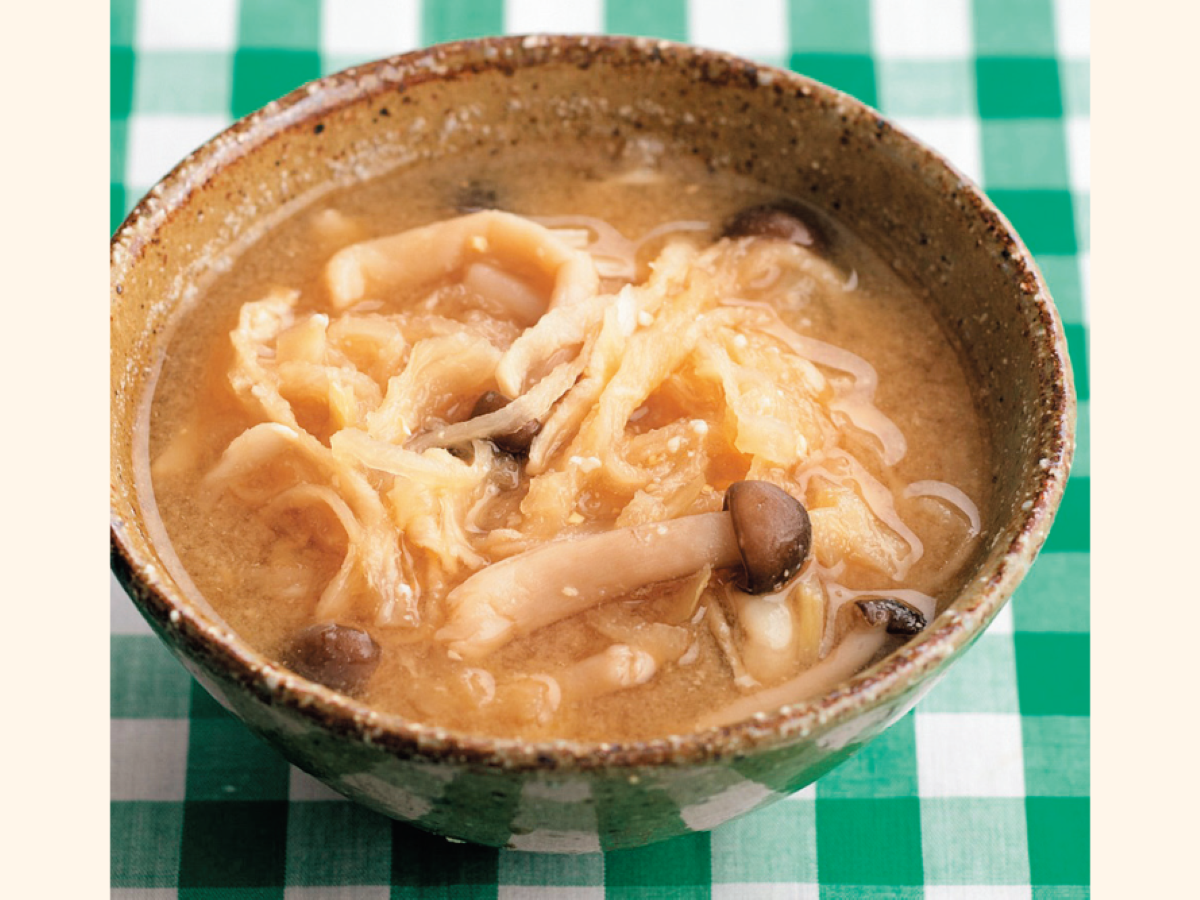 【腸活レシピ】切り干し大根の食物繊維たっぷり！〈切り干し大根のみそ汁〉