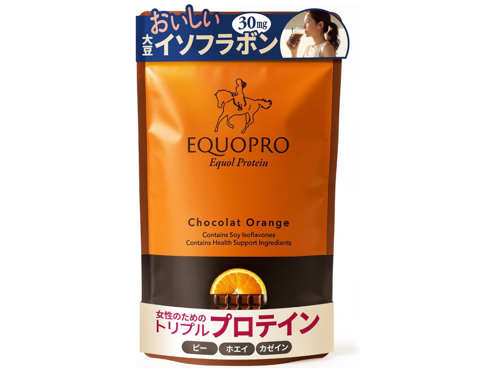【Equo-Pro】3種類のたんぱく質を配合した女性向けプロテイン